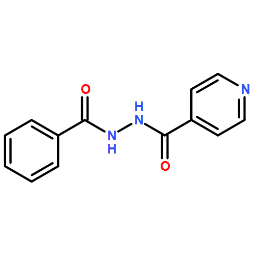4-Pyridinecarboxylic acid, 2-benzoylhydrazide