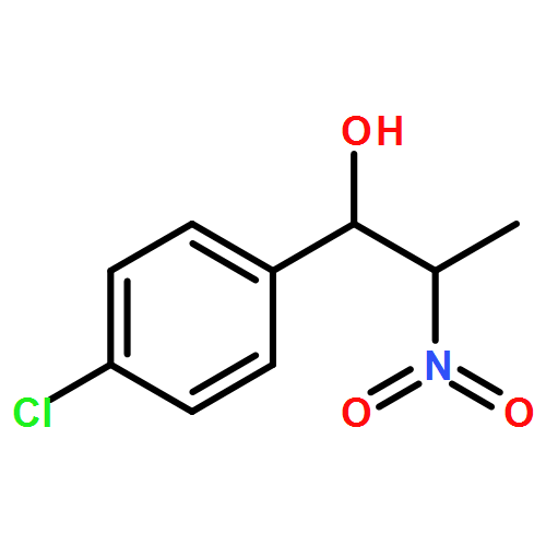 Benzenemethanol, 4-chloro-α-(1-nitroethyl)-