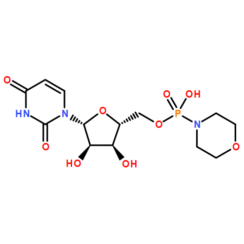 Uridine, 5'-(hydrogen 4-morpholinylphosphonate)
