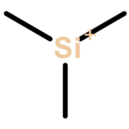 Silylium, trimethyl-
