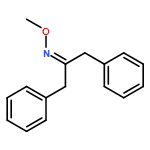 2-Propanone, 1,3-diphenyl-, O-methyloxime