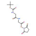Glycine, N-[(1,1-dimethylethoxy)carbonyl]glycyl-, 2,5-dioxo-1-pyrrolidinyl ester