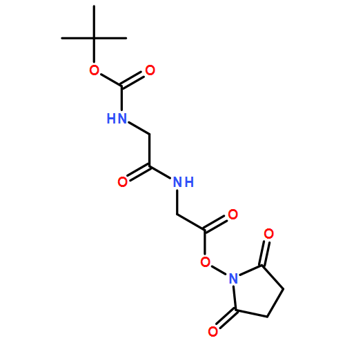 Glycine, N-[(1,1-dimethylethoxy)carbonyl]glycyl-, 2,5-dioxo-1-pyrrolidinyl ester