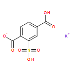 1,4-Benzenedicarboxylic acid, 2-sulfo-, monopotassium salt