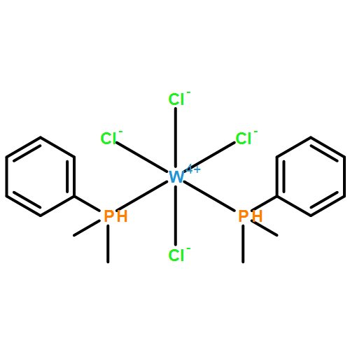 Tungsten, tetrachlorobis(dimethylphenylphosphine)-