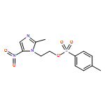 1H-Imidazole-1-ethanol, 2-methyl-5-nitro-, 1-(4-methylbenzenesulfonate)