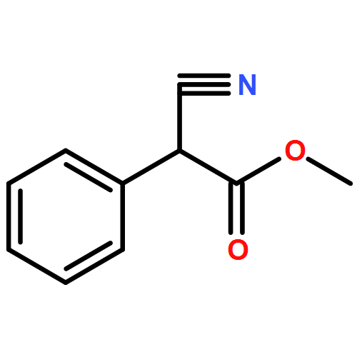 Benzeneacetic acid, α-cyano-, methyl ester