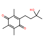 2,5-Cyclohexadiene-1,4-dione, 2-(3-hydroxy-3-methylbutyl)-3,5,6-trimethyl-