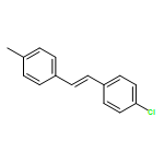 Benzene, 1-chloro-4-[2-(4-methylphenyl)ethenyl]-, (E)-