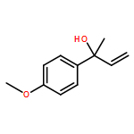Benzenemethanol, α-ethenyl-4-methoxy-α-methyl-