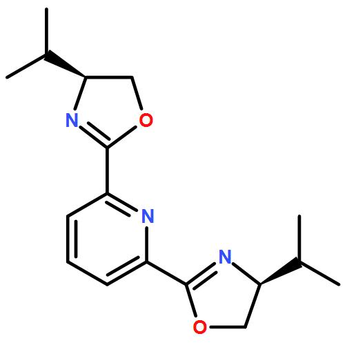 2,6-Bis((S)-4-isopropyl-4,5-dihydrooxazol-2-yl)pyridine
