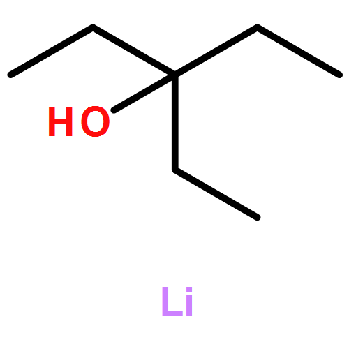 3-Pentanol, 3-ethyl-, lithium salt (1:1)
