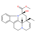 Eburnamenine-14-carboxylic acid, 17,18-didehydro-14,15-dihydro-14-hydroxy-, methyl ester, (3α,14α,16α)-