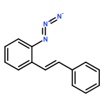 Benzene, 1-azido-2-(2-phenylethenyl)-, (E)-