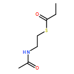 Propanethioic acid, S-[2-(acetylamino)ethyl] ester