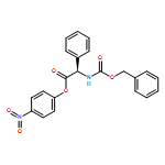Benzeneacetic acid, α-[[(phenylmethoxy)carbonyl]amino]-, 4-nitrophenyl ester, (R)- (9CI)
