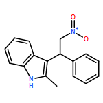 1H-Indole, 2-methyl-3-[(1S)-2-nitro-1-phenylethyl]-