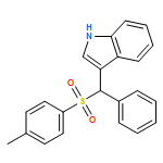 1H-Indole, 3-[[(4-methylphenyl)sulfonyl]phenylmethyl]-