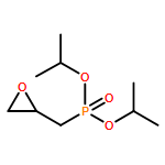 Phosphonic acid, (oxiranylmethyl)-, bis(1-methylethyl ester) (9CI)