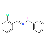 Benzaldehyde, 2-chloro-, 2-phenylhydrazone