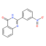 4(3H)-Quinazolinone, 2-(3-nitrophenyl)-
