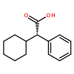 Benzeneacetic acid, α-cyclohexyl-, (αS)-