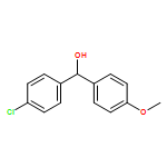 Benzenemethanol, 4-chloro-α-(4-methoxyphenyl)-