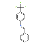 Benzenamine, N-(phenylmethylene)-4-(trifluoromethyl)-