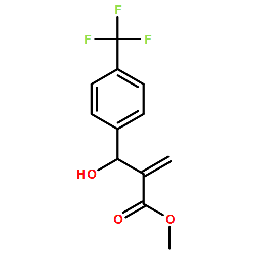Benzenepropanoic acid, β-hydroxy-α-methylene-4-(trifluoromethyl)-, methyl ester