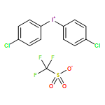 Iodonium, bis(4-chlorophenyl)-, 1,1,1-trifluoromethanesulfonate (1:1)