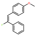 Benzene, 1-[(1Z)-2-fluoro-2-phenylethenyl]-4-methoxy-
