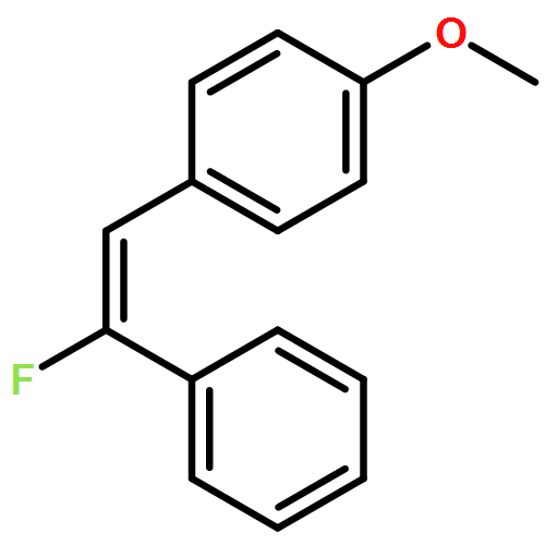 Benzene, 1-[(1Z)-2-fluoro-2-phenylethenyl]-4-methoxy-