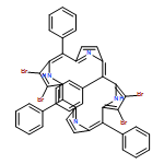 21H,23H-Porphine, 2,3,12,13-tetrabromo-5,10,15,20-tetraphenyl-