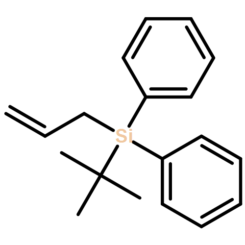 Benzene, 1,1'-[(1,1-dimethylethyl)-2-propen-1-ylsilylene]bis-