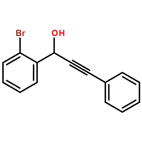 Benzenemethanol, 2-bromo-α-(2-phenylethynyl)-