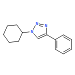 1H-1,2,3-Triazole, 1-cyclohexyl-4-phenyl-