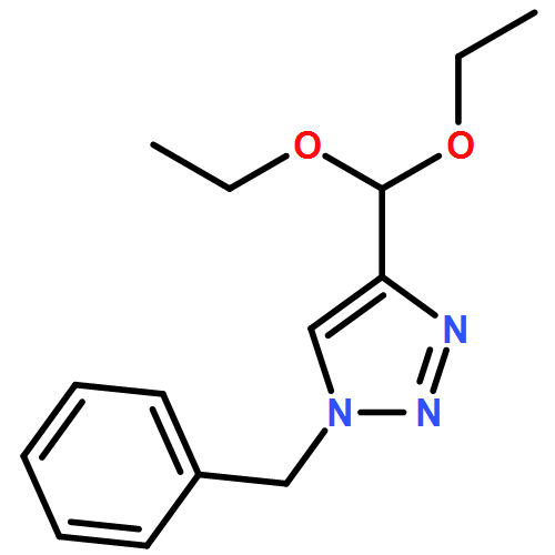 1H-1,2,3-Triazole, 4-(diethoxymethyl)-1-(phenylmethyl)-