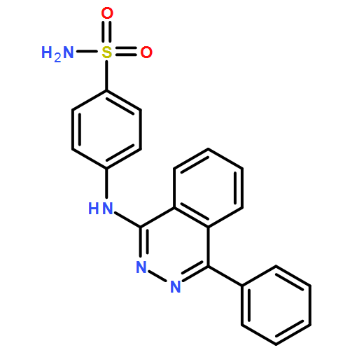 Benzenesulfonamide, 4-[(4-phenyl-1-phthalazinyl)amino]-