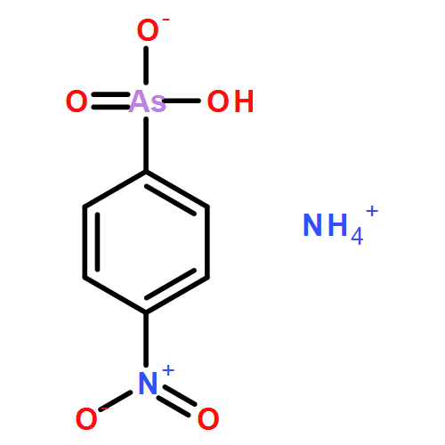 Arsonic acid, (4-nitrophenyl)-, monoammonium salt