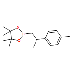 1,3,2-Dioxaborolane, 4,4,5,5-tetramethyl-2-[(2S)-2-(4-methylphenyl)propyl]-
