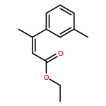 2-Butenoic acid, 3-(3-methylphenyl)-, ethyl ester, (2E)-