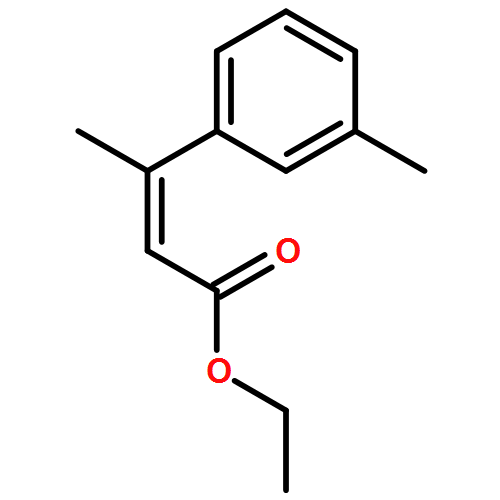 2-Butenoic acid, 3-(3-methylphenyl)-, ethyl ester, (2E)-