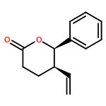 2H-Pyran-2-one, 5-ethenyltetrahydro-6-phenyl-, (5R,6R)-rel-