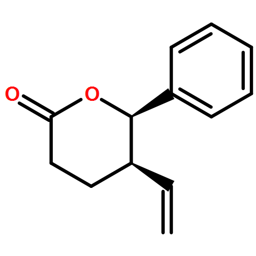 2H-Pyran-2-one, 5-ethenyltetrahydro-6-phenyl-, (5R,6R)-rel-