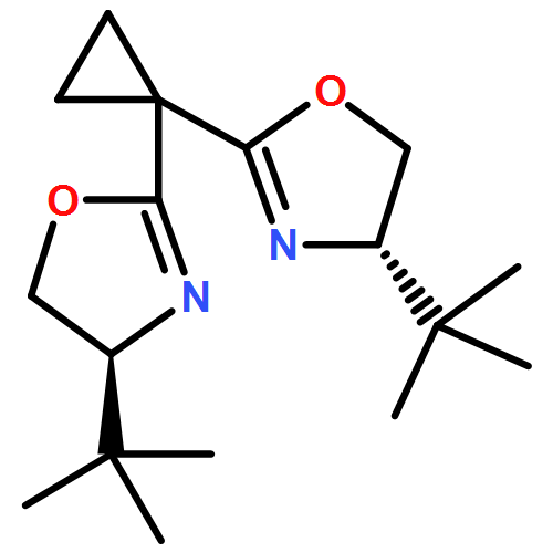 Oxazole, 2,2'-cyclopropylidenebis[4-(1,1-dimethylethyl)-4,5-dihydro-,(4S,4'S)-