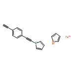 Ferrocene, [(4-ethynylphenyl)ethynyl]-