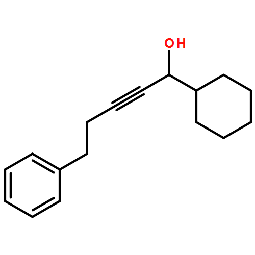Cyclohexanemethanol, α-(4-phenyl-1-butyn-1-yl)-, (αR)-