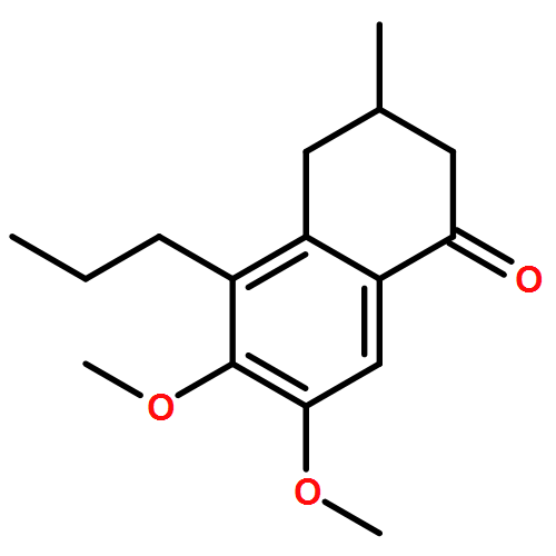 1(2H)-Naphthalenone, 3,4-dihydro-6,7-dimethoxy-3-methyl-5-propyl-