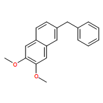 Naphthalene, 2,3-dimethoxy-6-(phenylmethyl)-