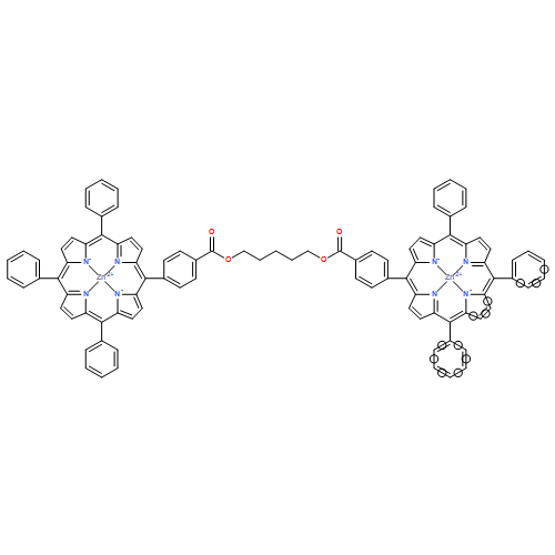Zinc, [μ-[[1,5-pentanediyl bis[4-(10,15,20-triphenyl-21H,23H-porphin-5-yl-κN21,κN22,κN23,κN24)benzoato]](4-)]]di-